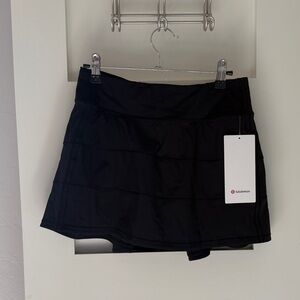 Lululemon BRAND NEW WITH TAGS pace rival black Skirt